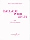 Thirault - Ballade pour un 3/4 - la partition
