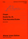Chopin - Etden [ Etueden] Opus 25 - Trois Nouvelles Etudes - la partition